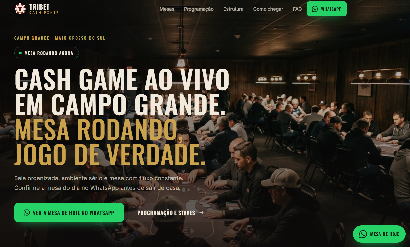 Tribet Cash Poker